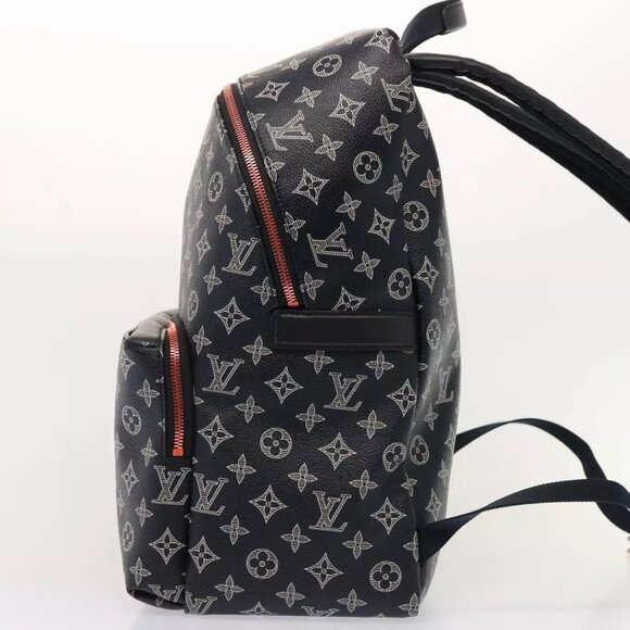 LOUIS VUITTON Monogram Ink Apollo Backpack Navy Red White - Picture 11 of 16